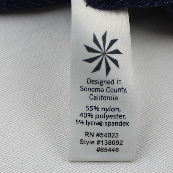 Athleta Blue Dress Small Ruched Long Sleeves Bodycon - Picture 5 of 6